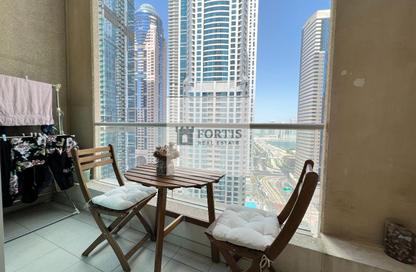 Apartment - 1 Bedroom - 2 Bathrooms for rent in Marina Heights - Dubai Marina - Dubai