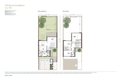 Townhouse - 3 - 5 for rent in Souk Al Jubail - Al Jubail Island - Abu Dhabi