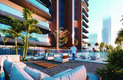 Apartment - 1 Bedroom - 2 Bathrooms for sale in Al Ghaf Tower - Al Khan - Sharjah