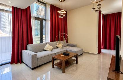 Apartment - 1 - 2 for rent in Merano Tower - Business Bay - Dubai