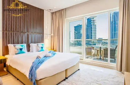 Apartment - 1 Bathroom for rent in Damac Maison Canal Views - Business Bay - Dubai