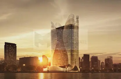 Apartment - Studio - 1 Bathroom for sale in Binghatti Skyhall - Business Bay - Dubai