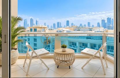 Apartment - 1 - 2 for rent in Lago Vista B - Lago Vista - Dubai Production City (IMPZ) - Dubai