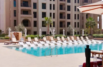 Apartment - 1 Bedroom - 1 Bathroom for rent in Al Jazi 3 - Madinat Jumeirah Living - Umm Suqeim - Dubai
