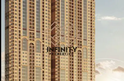 Apartment - 2 Bedrooms - 3 Bathrooms for sale in Barajeel Towers - Al Rashidiya 1 - Al Rashidiya - Ajman