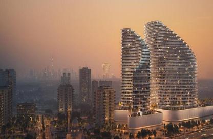 Apartment - Studio - 1 for sale in Binghatti Skyflame 2 - Binghatti Skyflame - Majan - Dubai