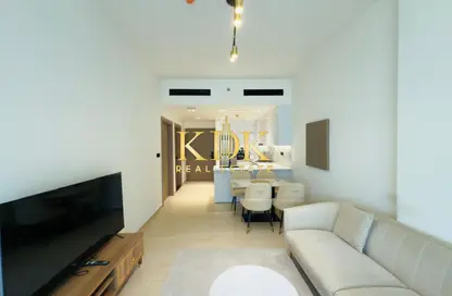 Apartment - 1 Bedroom - 2 Bathrooms for rent in Binghatti Emerald - District 15 - Jumeirah Village Circle - Dubai