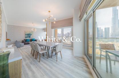 Apartment - 2 - 3 for rent in Burj Views A - Burj Views - Downtown Dubai - Dubai