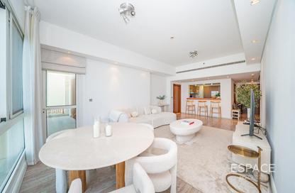 Apartment - 2 Bedrooms - 3 Bathrooms for rent in Marina Residences 1 - Marina Residences - Palm Jumeirah - Dubai