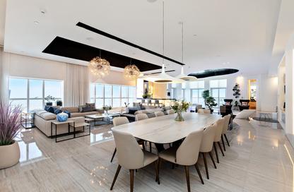 Penthouse - 4 Bedrooms - 5 Bathrooms for rent in Elite Residence - Dubai Marina - Dubai