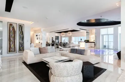 Penthouse - 4 Bedrooms - 5 Bathrooms for rent in Elite Residence - Dubai Marina - Dubai