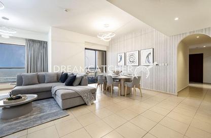 Apartment - 2 Bedrooms - 2 Bathrooms for rent in Rimal 3 - Rimal - Jumeirah Beach Residence - Dubai