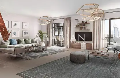 Apartment - 4 Bedrooms - 5 Bathrooms for sale in Lamaa - Madinat Jumeirah Living - Umm Suqeim - Dubai