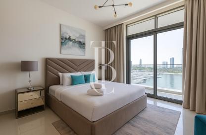 Apartment - 2 - 2 for rent in Sunrise Bay Tower 2 - Sunrise Bay - Emaar Beachfront - Dubai Harbour - Dubai