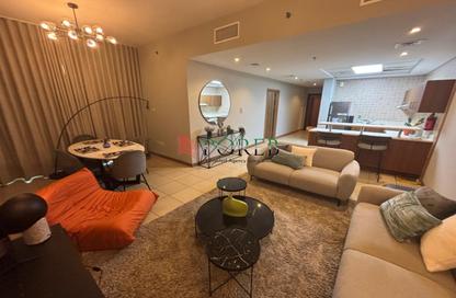 Apartment - 1 Bedroom - 2 Bathrooms for rent in Sulafa Tower - Dubai Marina - Dubai