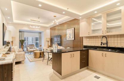 Apartment - 1 Bedroom - 2 Bathrooms for rent in Elite Residence - Dubai Marina - Dubai