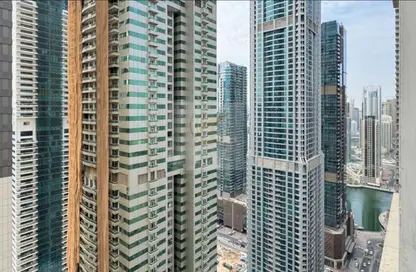 شقة - غرفة نوم - 2 حمامات للايجار في مساكن النخبة - دبي مارينا - دبي