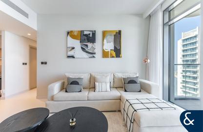 Apartment - 1 - 1 for rent in Marina Vista Tower 2 - Marina Vista - Emaar Beachfront - Dubai Harbour - Dubai