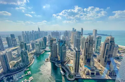 شقة - 3 غرف نوم - 4 حمامات للايجار في بوابة المارينا 2 - مارينا جيت - دبي مارينا - دبي