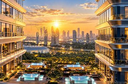 Apartment - Studio - 1 for sale in Binghatti Skyflame 1 - Binghatti Skyflame - Majan - Dubai