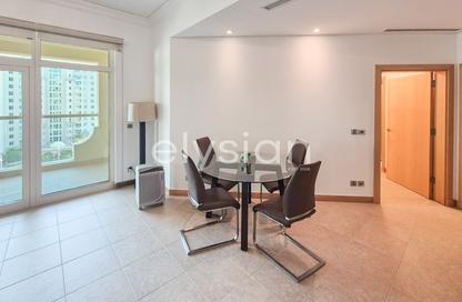 Apartment - 2 - 3 for rent in Al Sarrood - Shoreline Apartments - Palm Jumeirah - Dubai