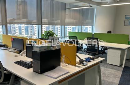 Office Space - Studio - 1 Bathroom for rent in South Tower - Emirates Financial Towers - DIFC - Dubai