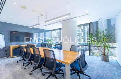 Office Space - Studio - 1 Bathroom for rent in South Tower - Emirates Financial Towers - DIFC - Dubai