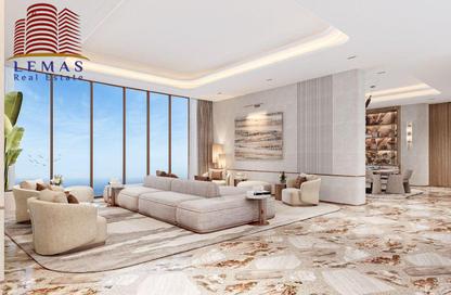 Apartment - Studio - 1 for sale in Mawjan Tower - Ajman Corniche Road - Ajman
