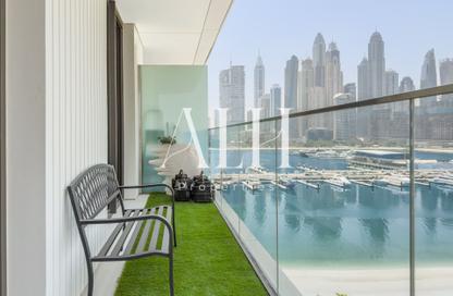 شقة - غرفة نوم - 1 حمام للايجار في برج Palace Beach ريزيدنس 1 - بالاس بيتش ريزيدنس - إعمار بيتشفرونت - دبي هاربور - دبي