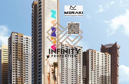 Apartment - 1 Bedroom - 2 Bathrooms for sale in Ajman One - Phase 2 - Ajman Downtown - Ajman