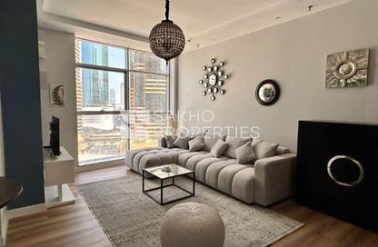 Apartment - 1 - 2 for rent in Skyview Tower - Dubai Marina - Dubai