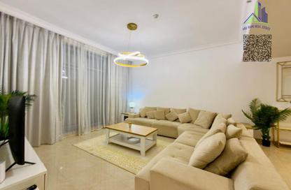 Apartment - 2 Bedrooms - 2 Bathrooms for rent in Ajman Corniche Residences - Ajman Corniche Road - Ajman