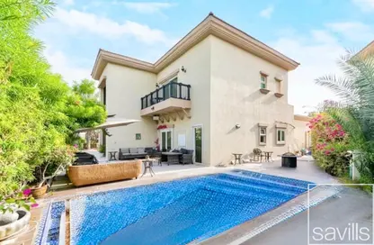 Villa - 4 Bedrooms - 5 Bathrooms for rent in Entertainment Foyer - Mediterranean Clusters - Jumeirah Islands - Dubai