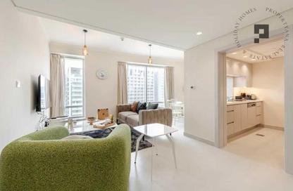 Apartment - 1 Bedroom - 1 Bathroom for rent in Burj Views B - Burj Views - Downtown Dubai - Dubai