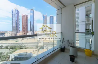 شقة - 2 غرف نوم - 3 حمامات للايجار في F برج - الأبراج الإدارية - الخليج التجاري - دبي