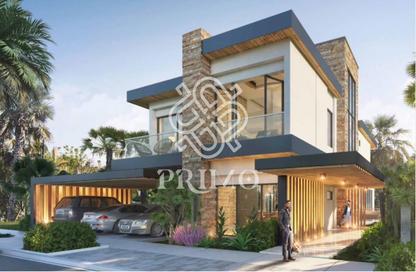 Villa - 7 - 7+ for rent in Costa Brava 1 - Costa Brava - Damac Lagoons - Dubai