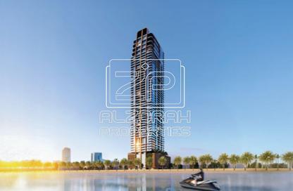 Apartment - 1 Bedroom - 2 Bathrooms for sale in Al Ghaf Tower - Al Khan - Sharjah