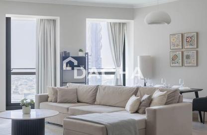 Apartment - 2 Bedrooms - 3 Bathrooms for rent in Burj Vista 1 - Burj Vista - Downtown Dubai - Dubai