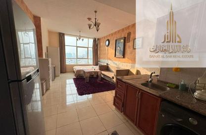 Apartment - Studio - 1 Bathroom for rent in Orient Tower 2 - Orient Towers - Al Bustan - Ajman Apartment - Studio - 1 Bathroom for rent in Orient Tower 2 - Orient Towers - Al Bustan - Ajman