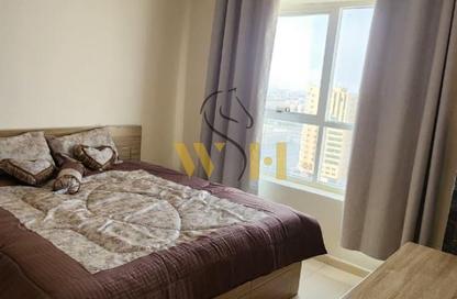 Apartment - 1 Bedroom - 2 Bathrooms for rent in Jasmine Towers - Garden City - Ajman