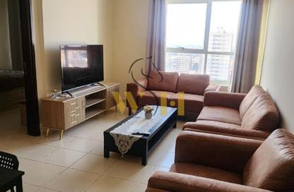 Apartment - 1 Bedroom - 2 Bathrooms for rent in Jasmine Towers - Garden City - Ajman