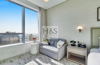 Apartment - Studio - 1 Bathroom for rent in The Palm Tower - Palm Jumeirah - Dubai