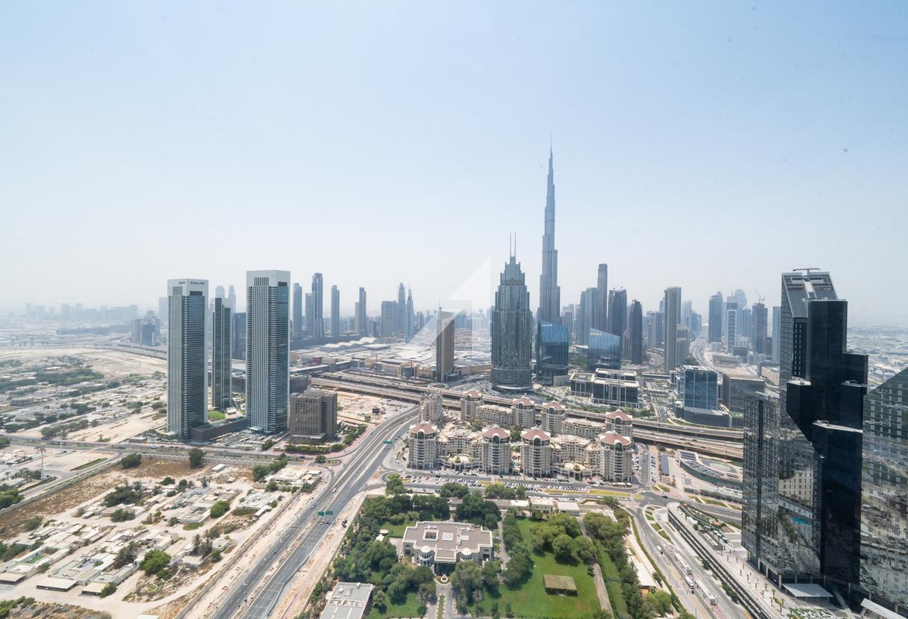 Vacant 1BR | Unfurnished | Stunning Burj View photo 9