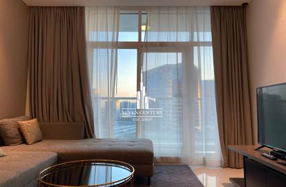 Apartment - 1 Bedroom - 2 Bathrooms for rent in Damac Maison Prive B - Damac Maison Prive - Business Bay - Dubai