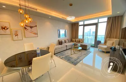 Apartment - 1 Bedroom - 2 Bathrooms for rent in Paramount Tower Hotel  and  Residences - Business Bay - Dubai