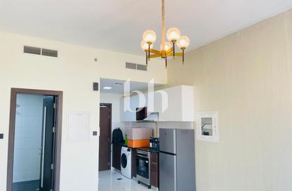 Apartment - Studio - 1 Bathroom for rent in Wavez Residence - Liwan - Dubai Land - Dubai