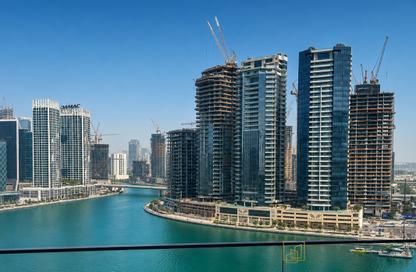 Apartment - Studio - 1 Bathroom for sale in Peninsula Four - Peninsula - Business Bay - Dubai