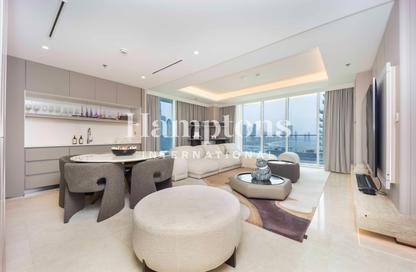 Apartment - 3 Bedrooms - 4 Bathrooms for sale in Palace Beach Residence Tower 1 - Palace Beach Residence - Emaar Beachfront - Dubai Harbour - Dubai