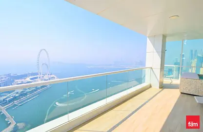 Apartment - 5 Bedrooms - 5 Bathrooms for sale in Al Bateen Residences - Jumeirah Beach Residence - Dubai