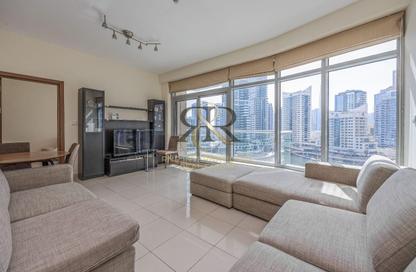 Apartment - 1 Bedroom - 2 Bathrooms for rent in Bonaire Tower - Park Island - Dubai Marina - Dubai